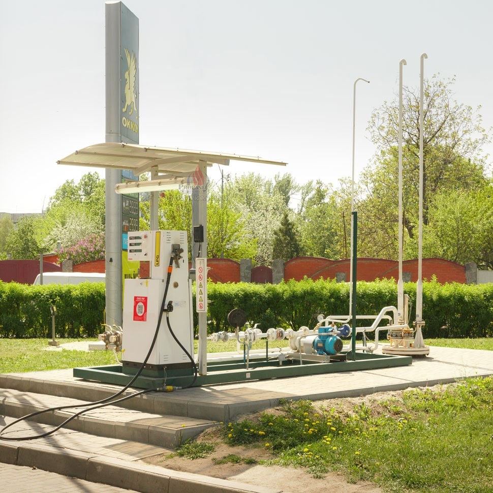 Подземный газовый модуль 20 м3 